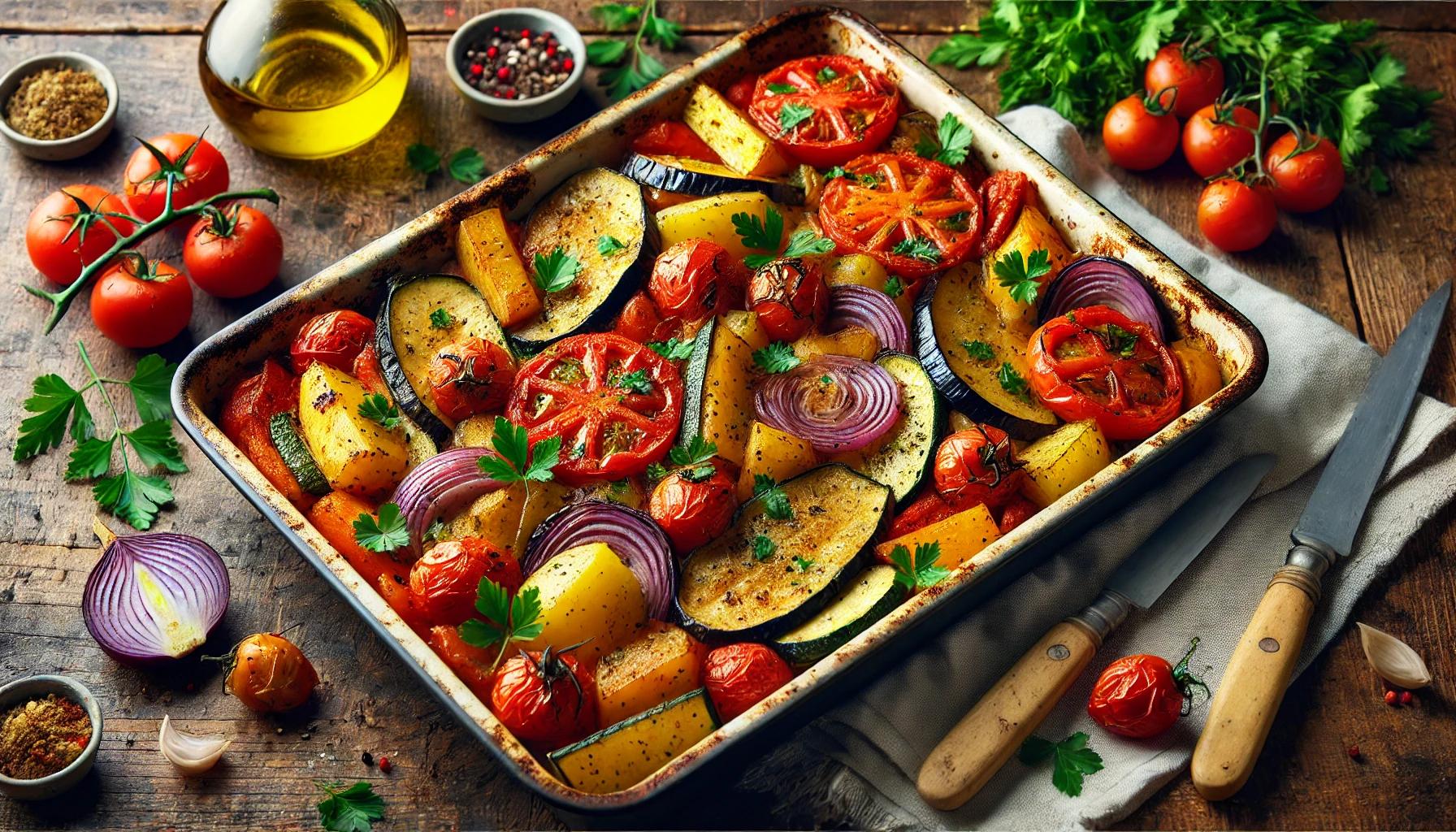 Briam: Mancarea greceasca de legume, ideala pentru post