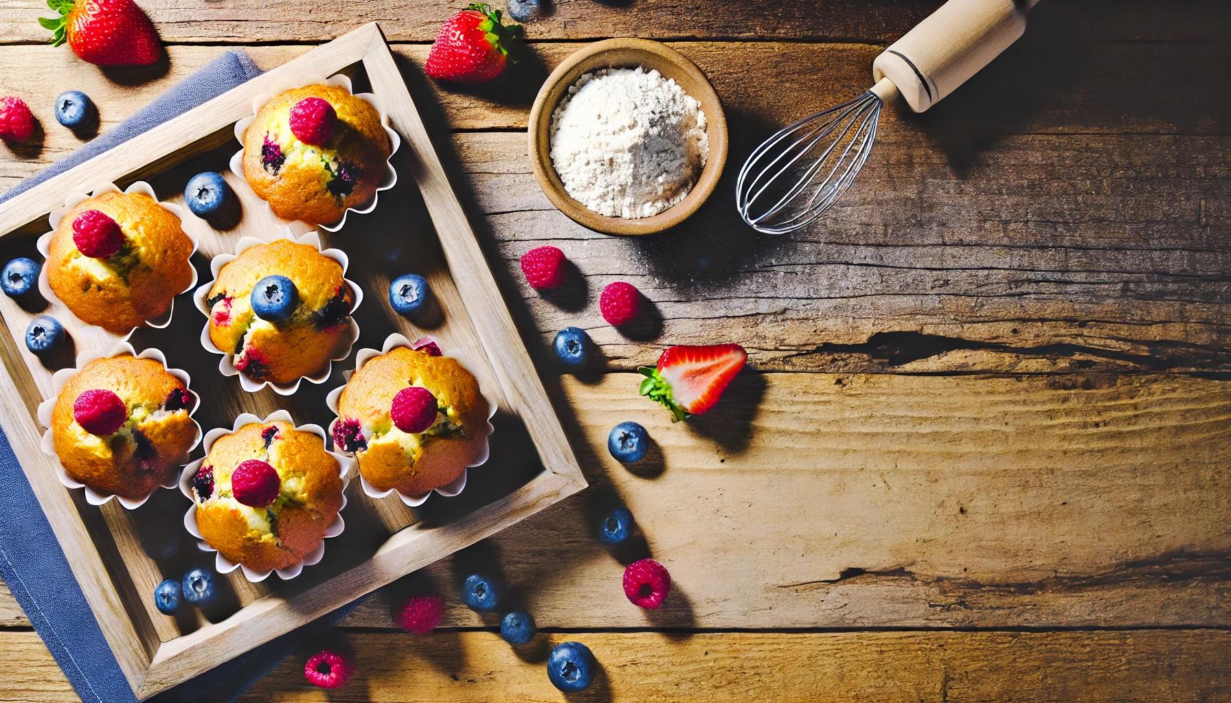 Briose cu fructe - reteta simpla si delicioasa