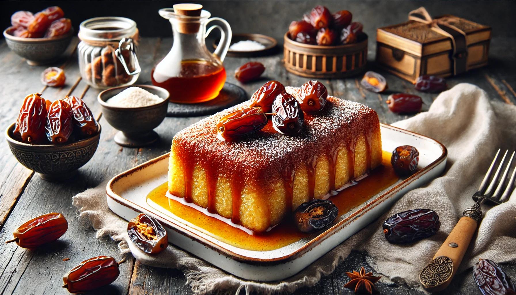 Budinca de curmale - desert delicios si sanatos