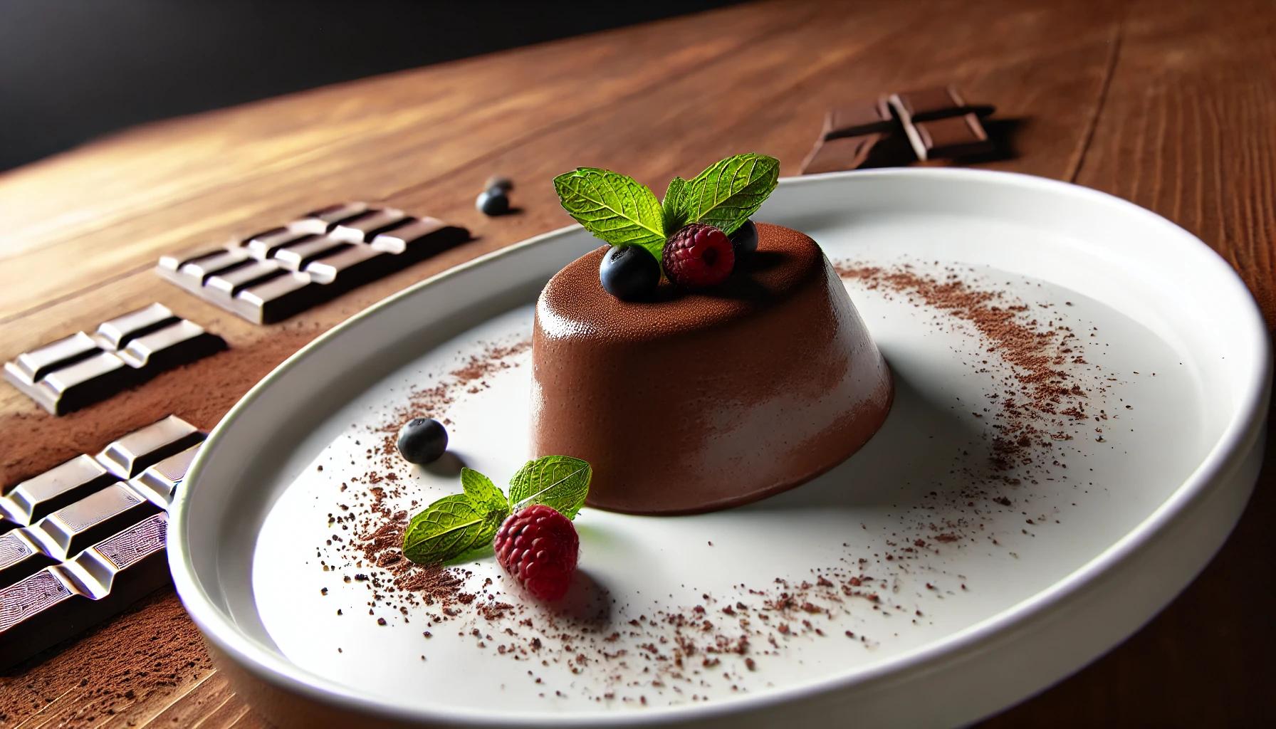 Budinca italiana de ciocolata - desert fin si delicios