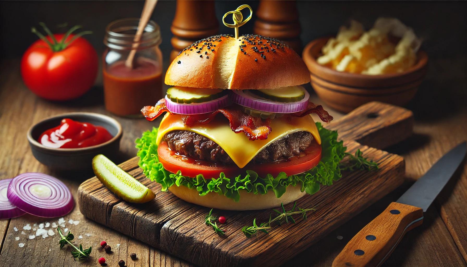 Burger de casa perfect - reteta premiata