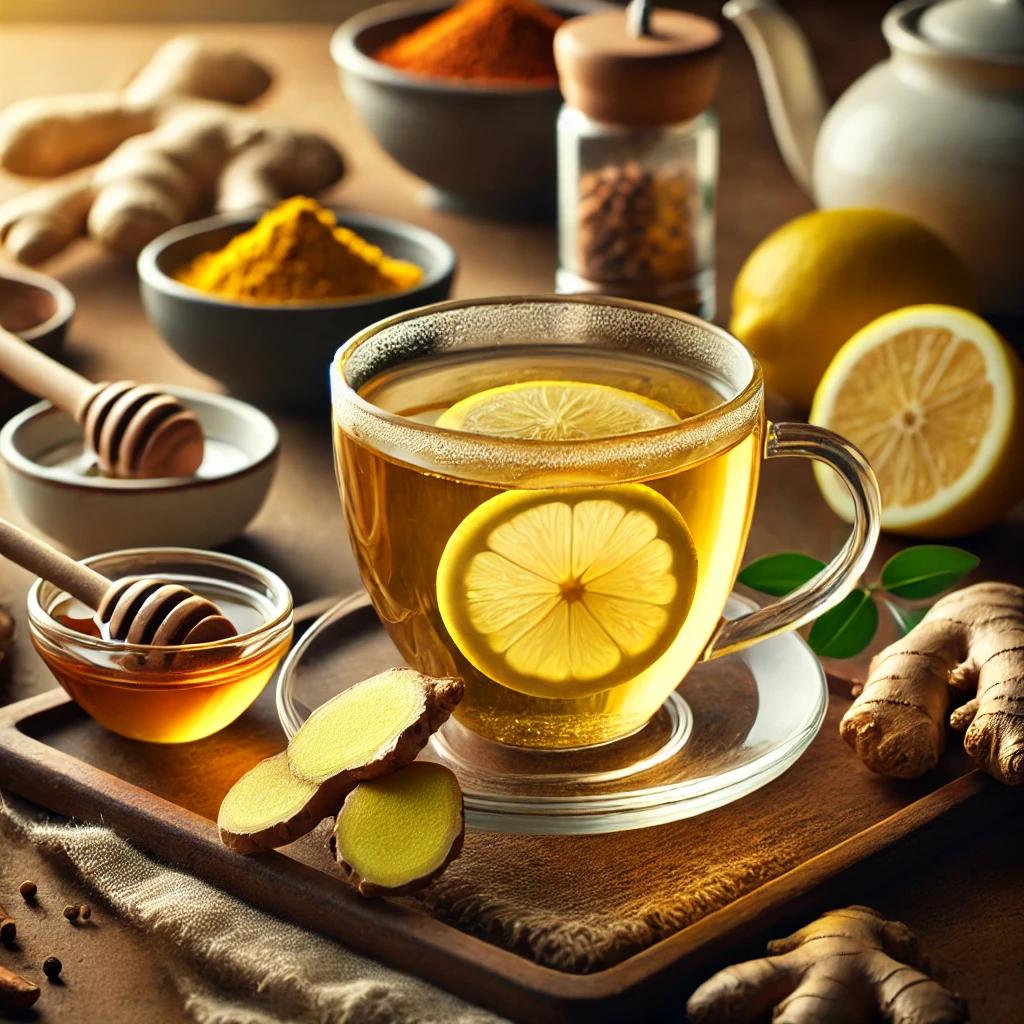 Ceai de ghimbir si turmeric - beneficii pentru sanatate