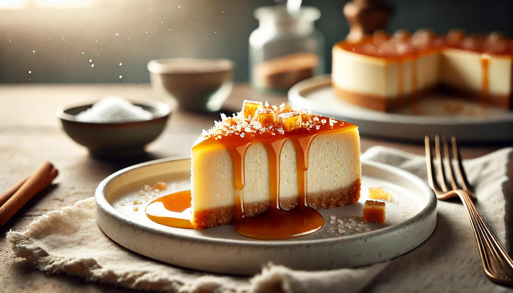 Cheesecake cu caramel - Desert delicios si rafinat