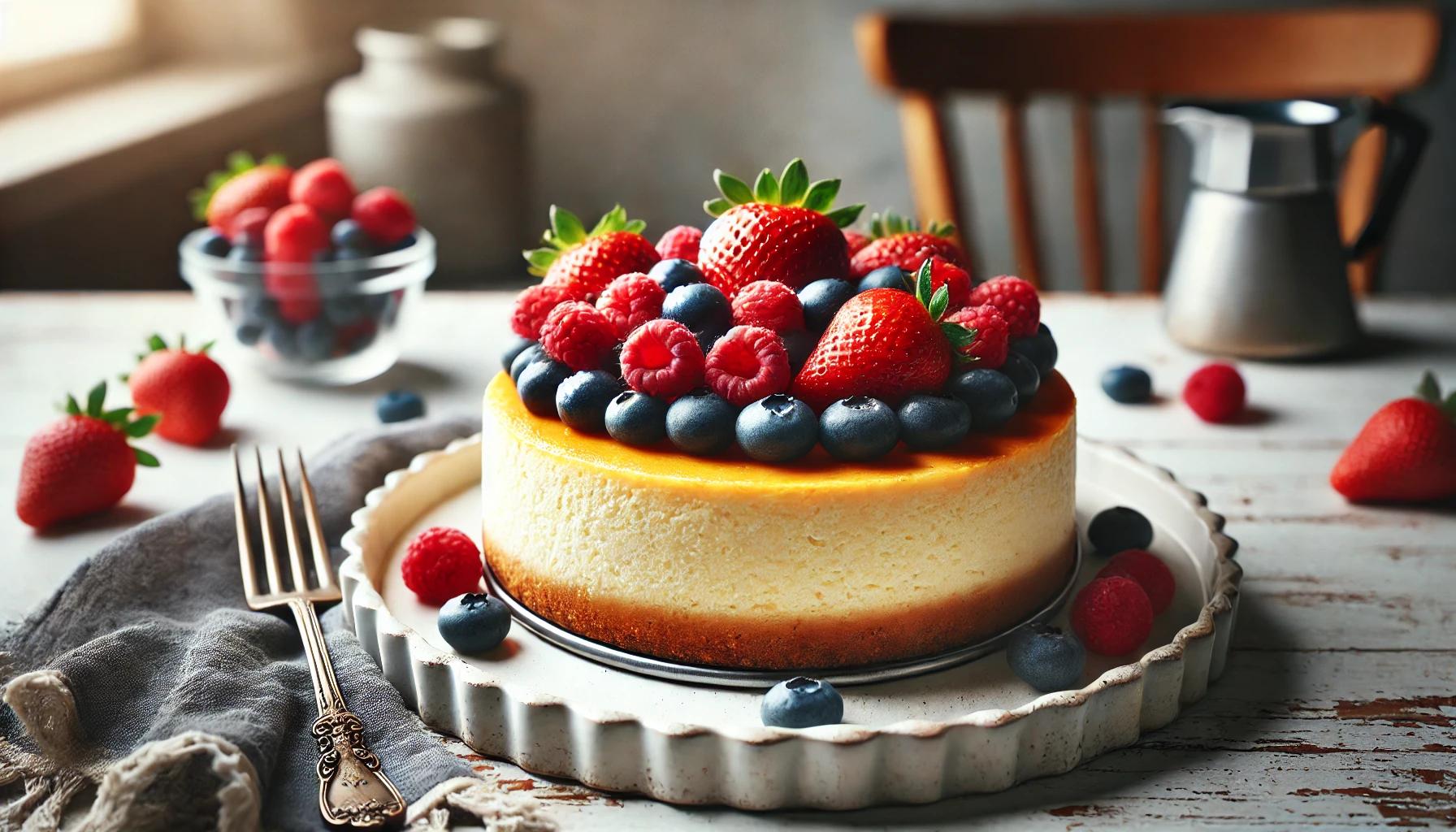 Cheesecake - rețetă simplă și delicioasă