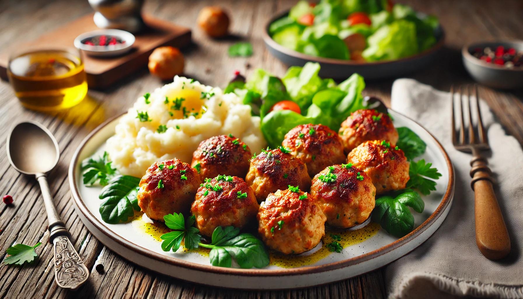 Chiftele de porc la cuptor - reteta usoara si delicioasa