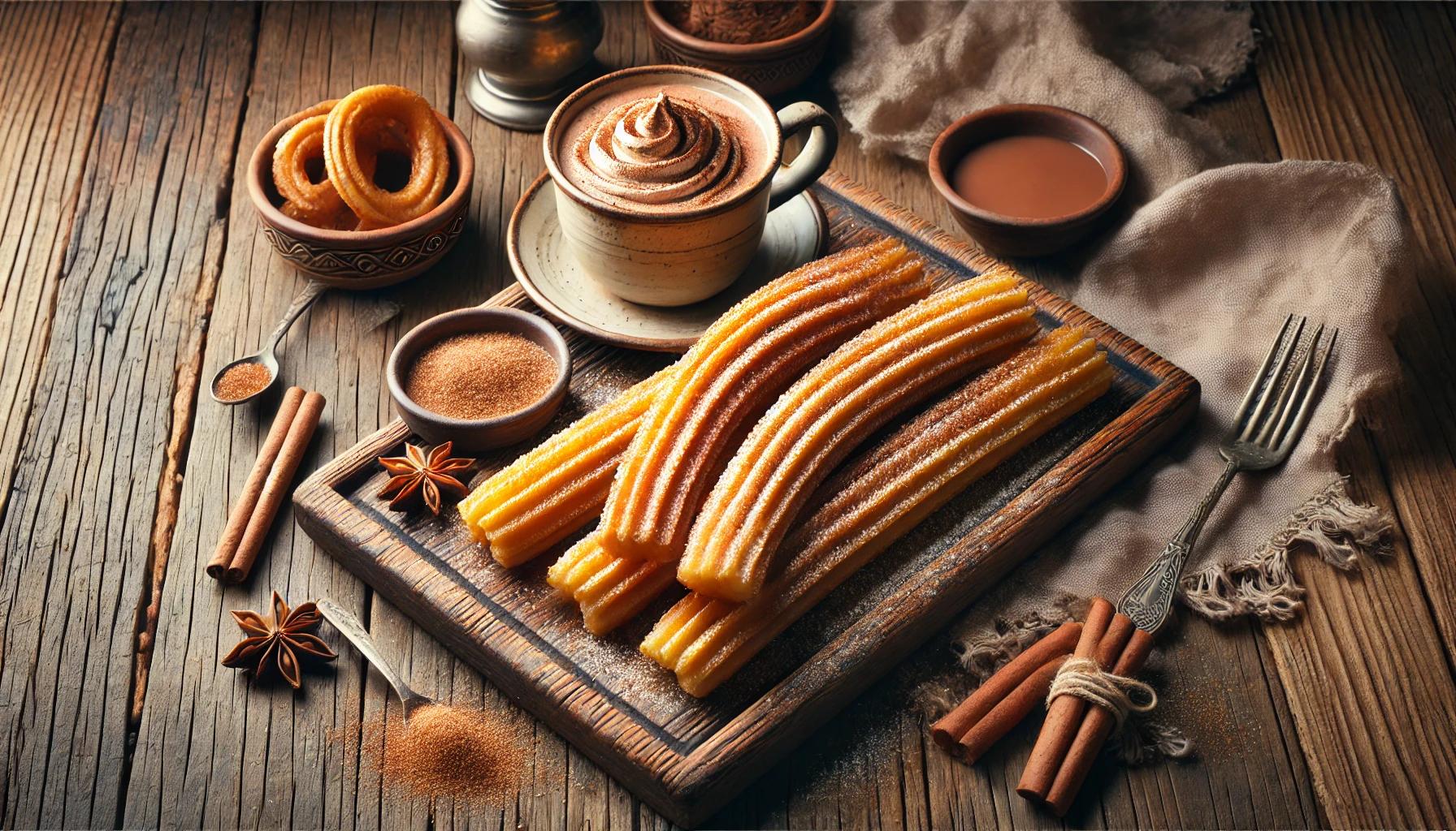 Churros cu scortisoara