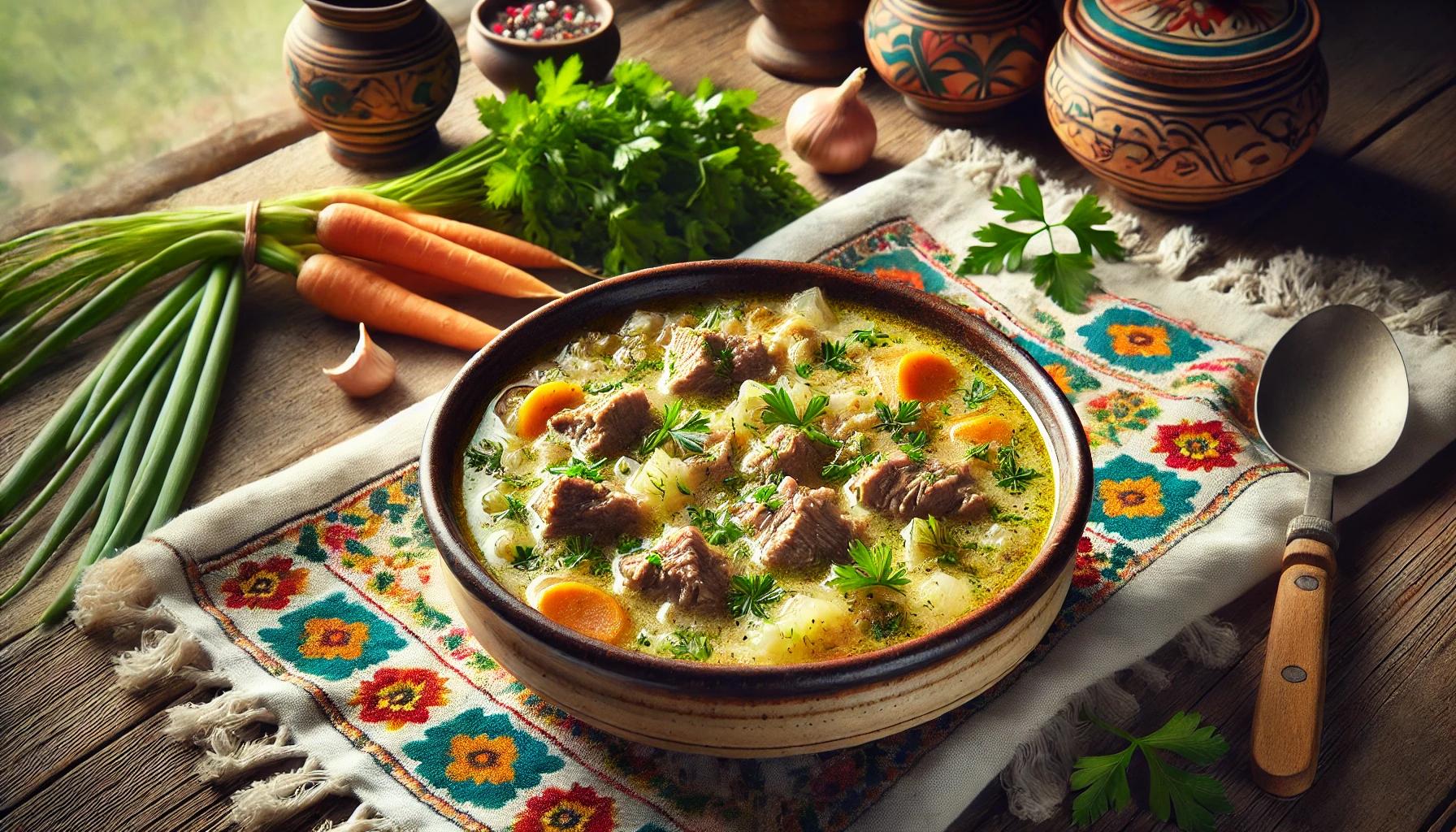 Ciorba de miel cu tarhon - Secretul gustului perfect