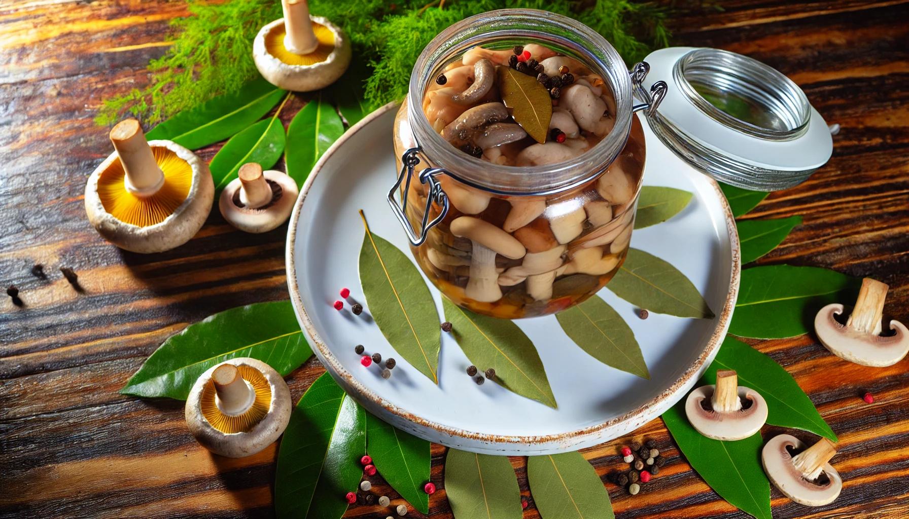 Ciuperci murate - Reteta de casa delicioasa