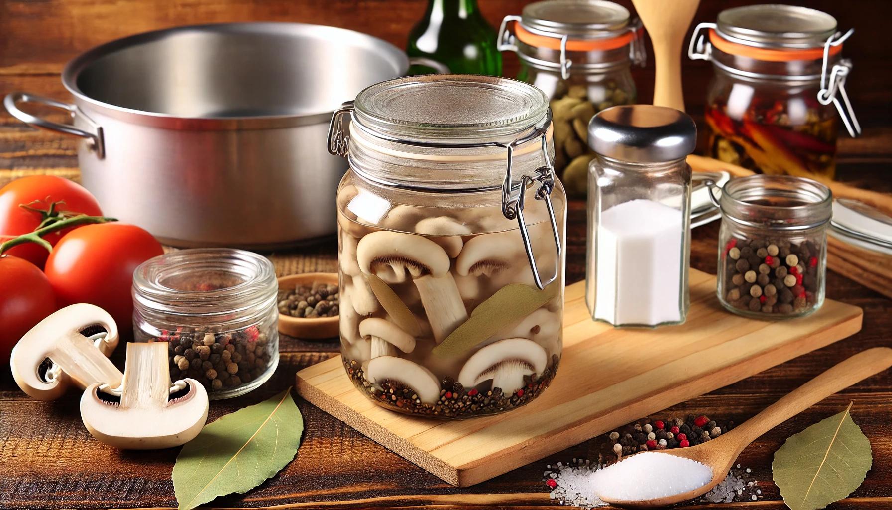 Ciuperci murate - reteta delicioasa si simpla
