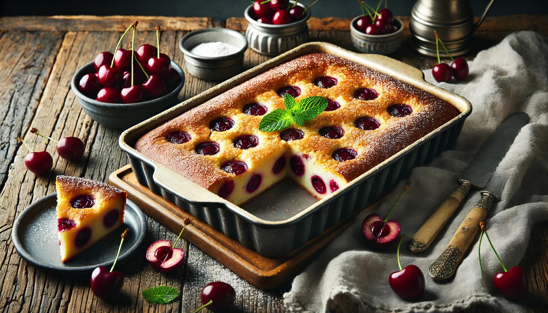 Clafoutis cu Fructe - Reteta de Baza