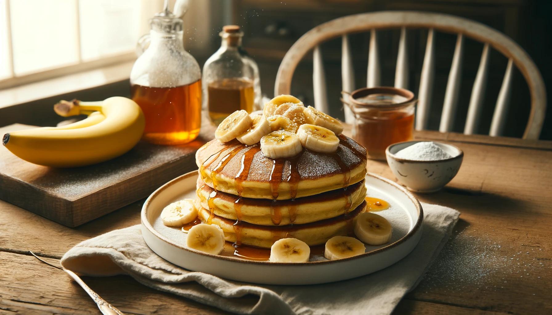 Clatite americane cu banane - reteta delicioasa