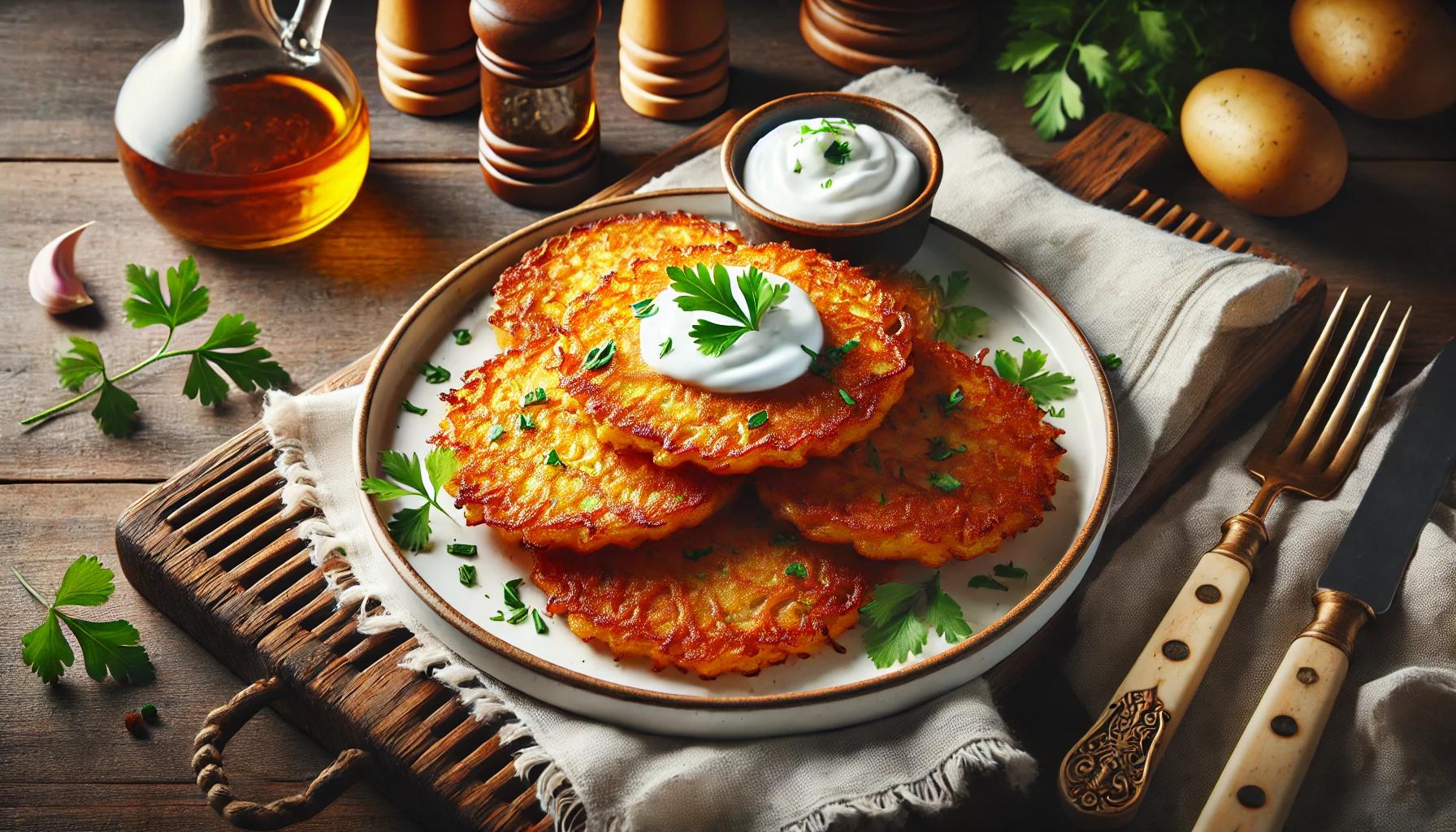 Clatite de cartofi - rasfat delicios pentru micul dejun sau brunch
