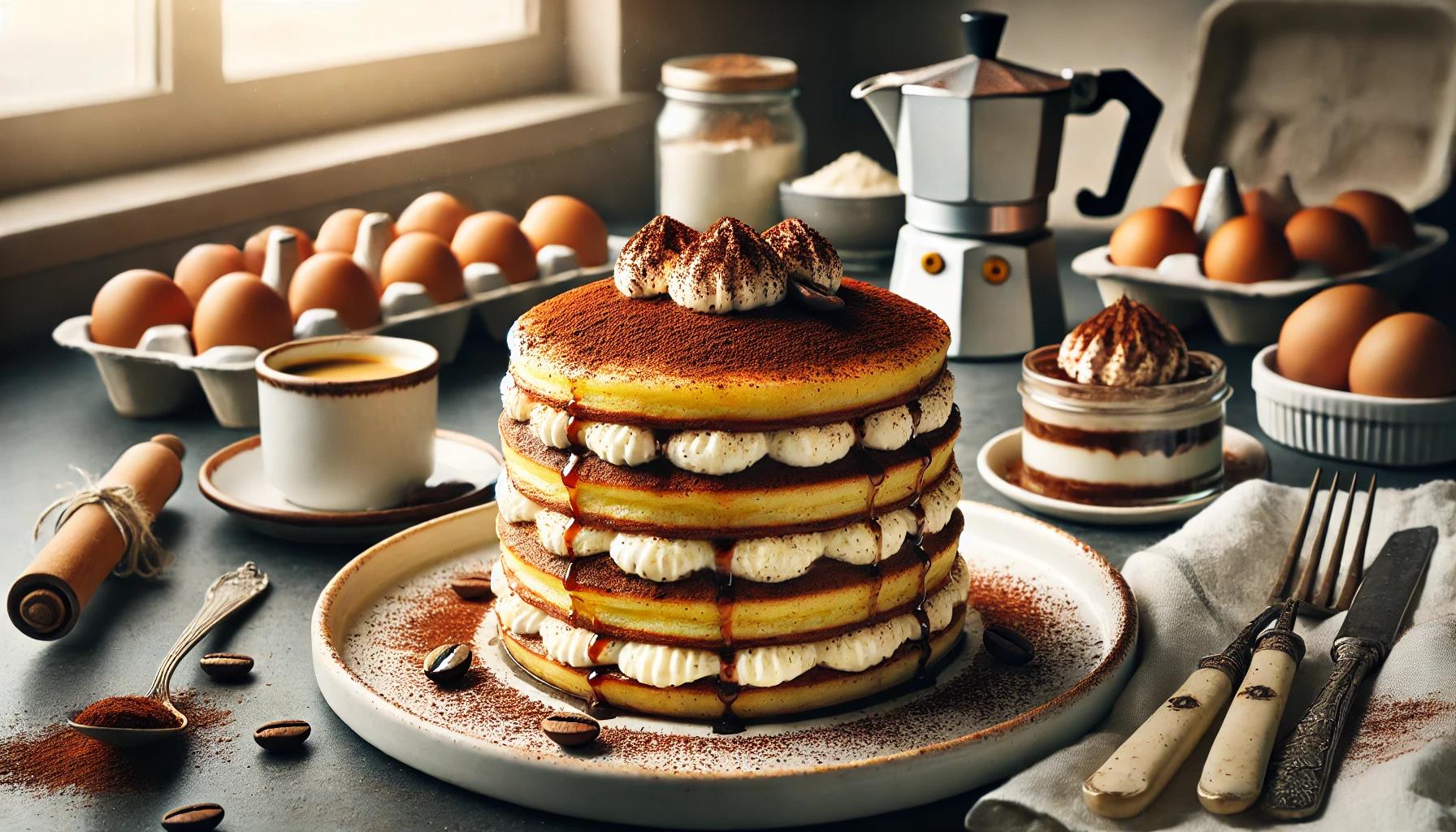 Clatite tiramisu cu mascarpone - desert perfect pentru orice ocazie
