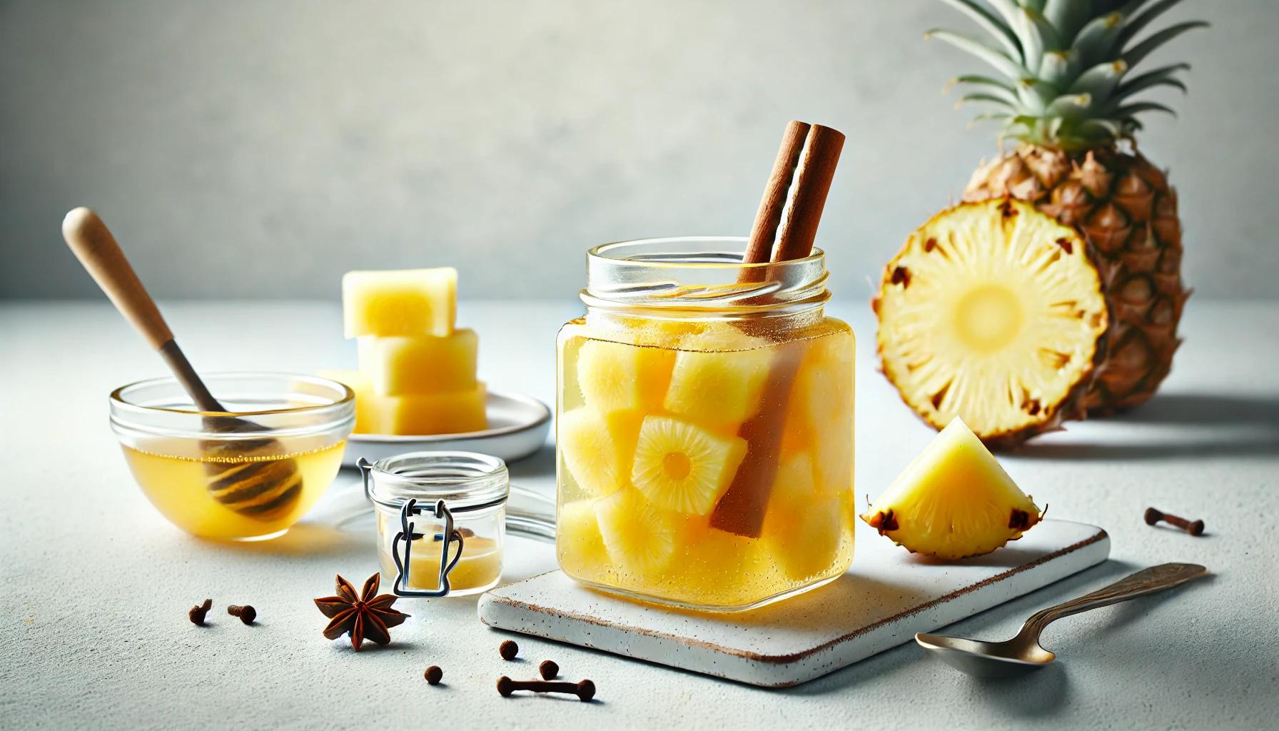 Compot de ananas - reteta usoara si racoritoare