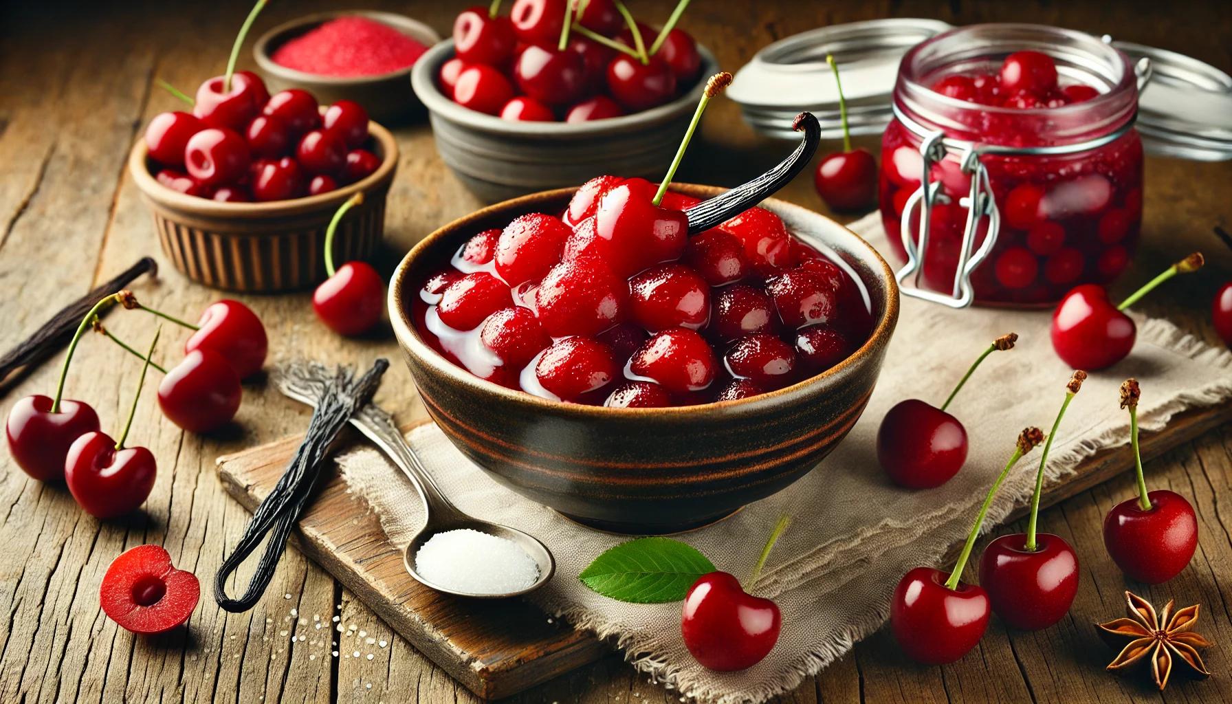 Compot de cirese - Reteta traditionala delicioasa