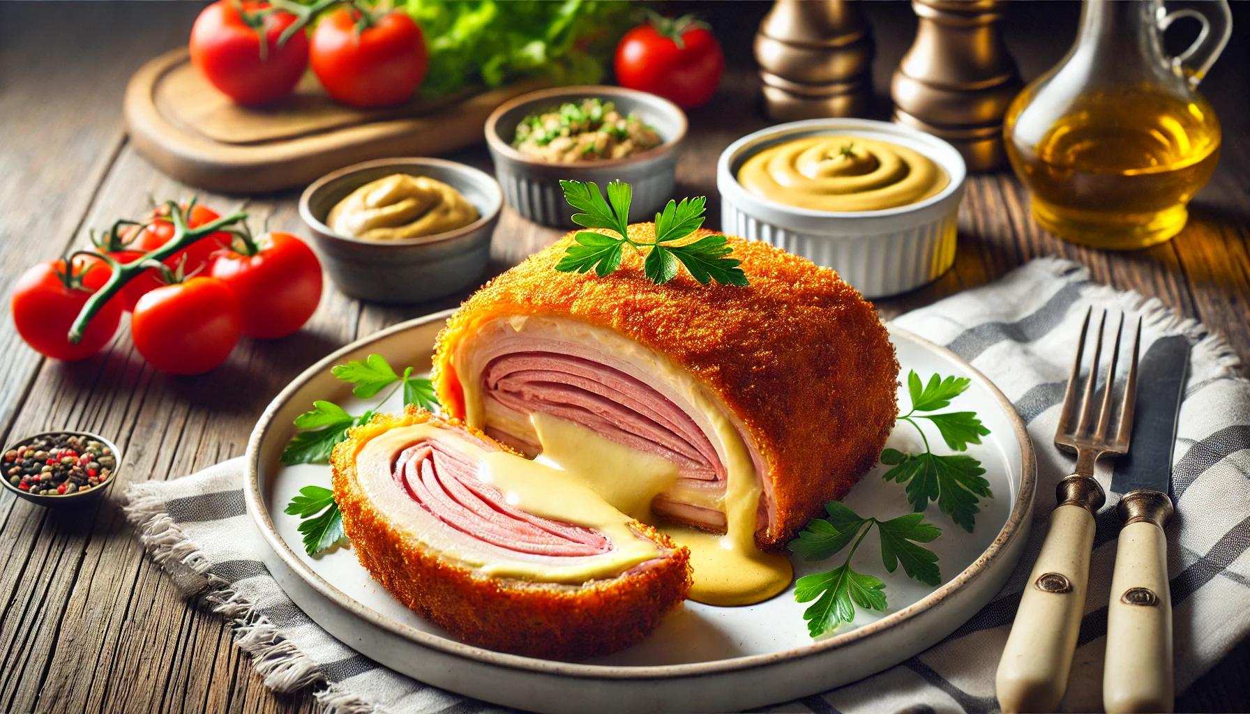 Cordon Bleu cu Piept de Pui