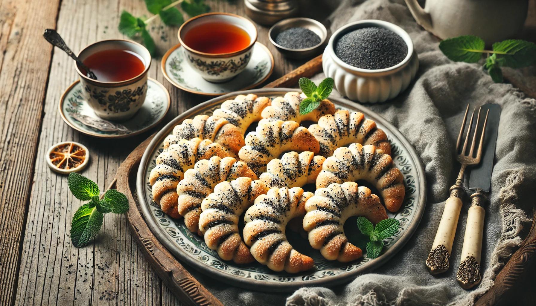 Cornulete cu mac - mai gustoase decat ai crede