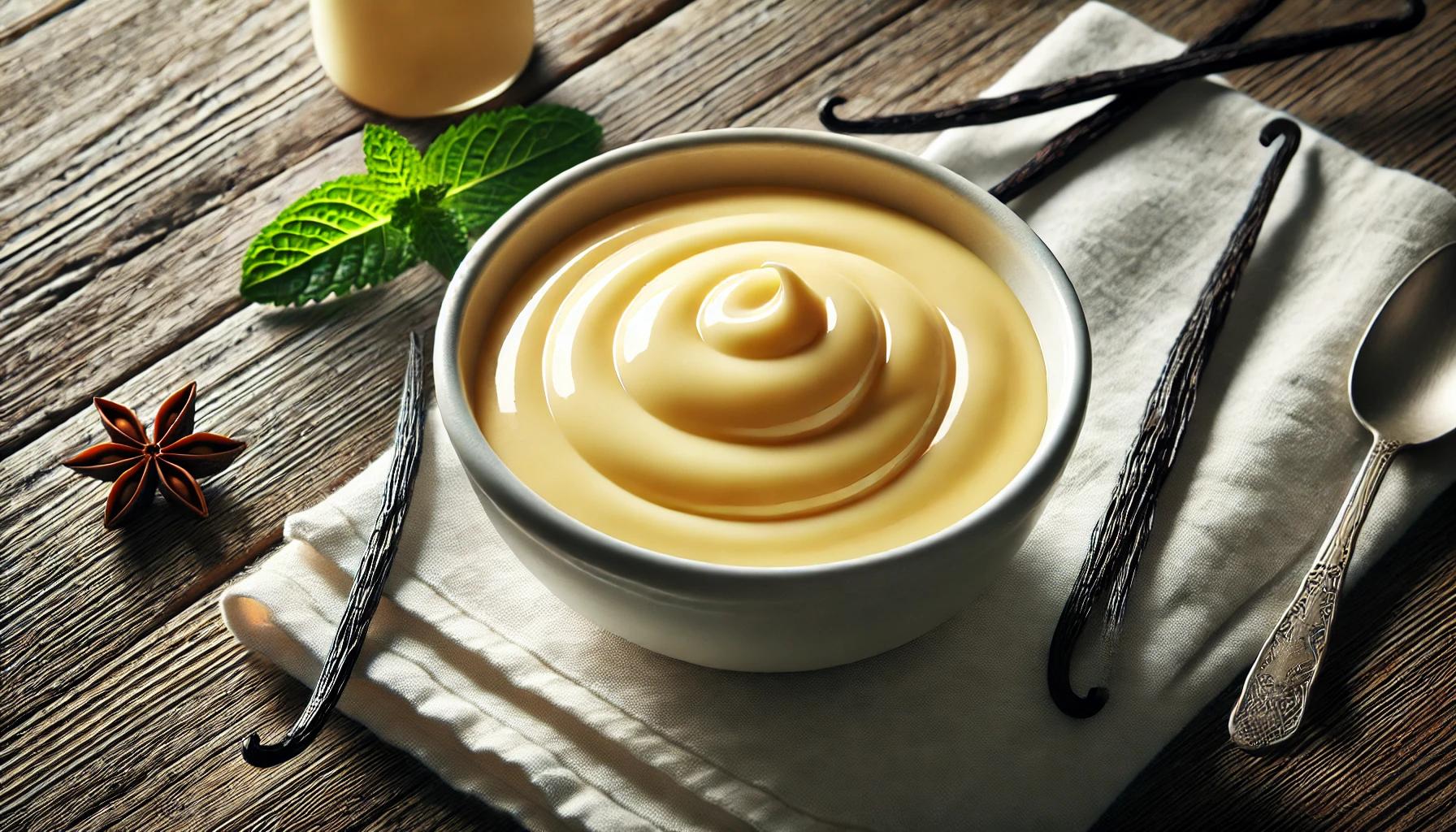 Creme Anglaise - Sos de vanilie delicat
