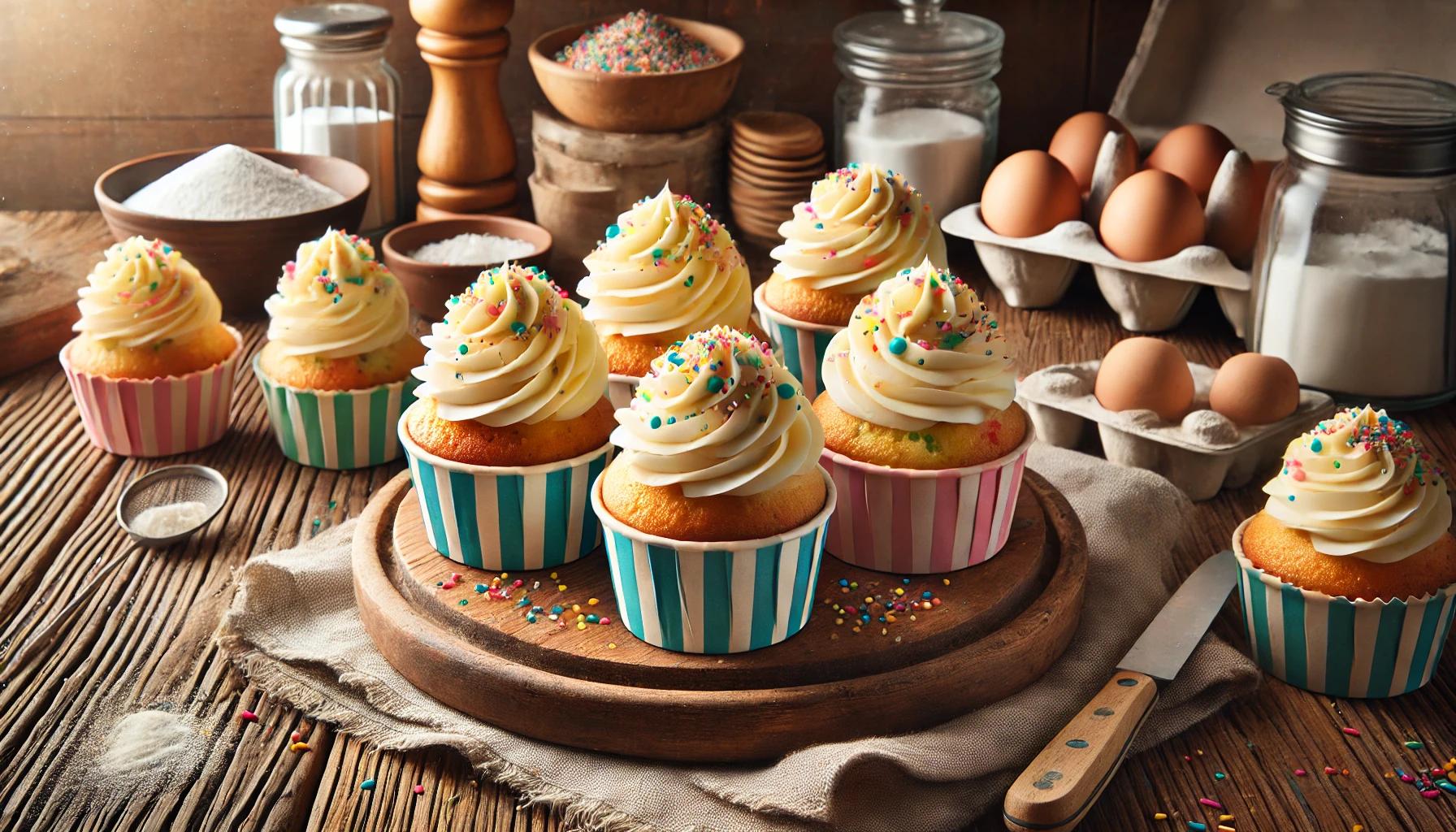 Cupcakes cu Crema de Ciocolata