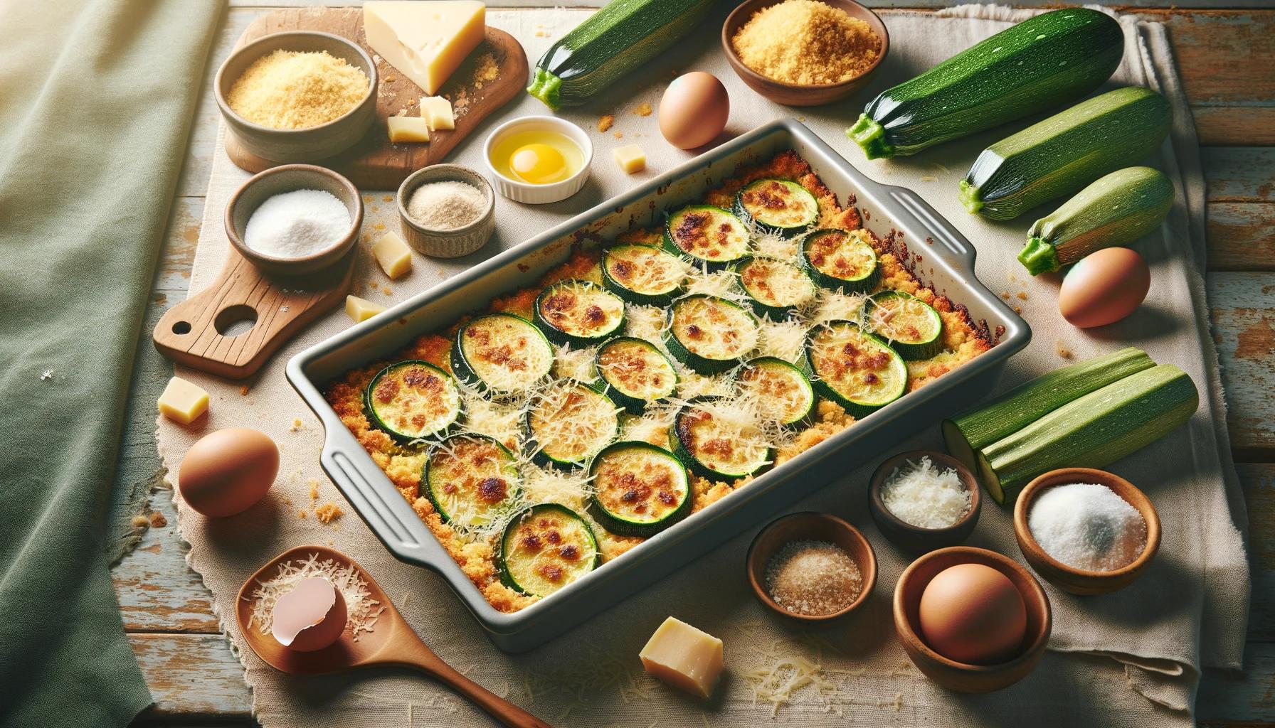 Dovlecei gratinati - reteta sanatoasa si delicioasa