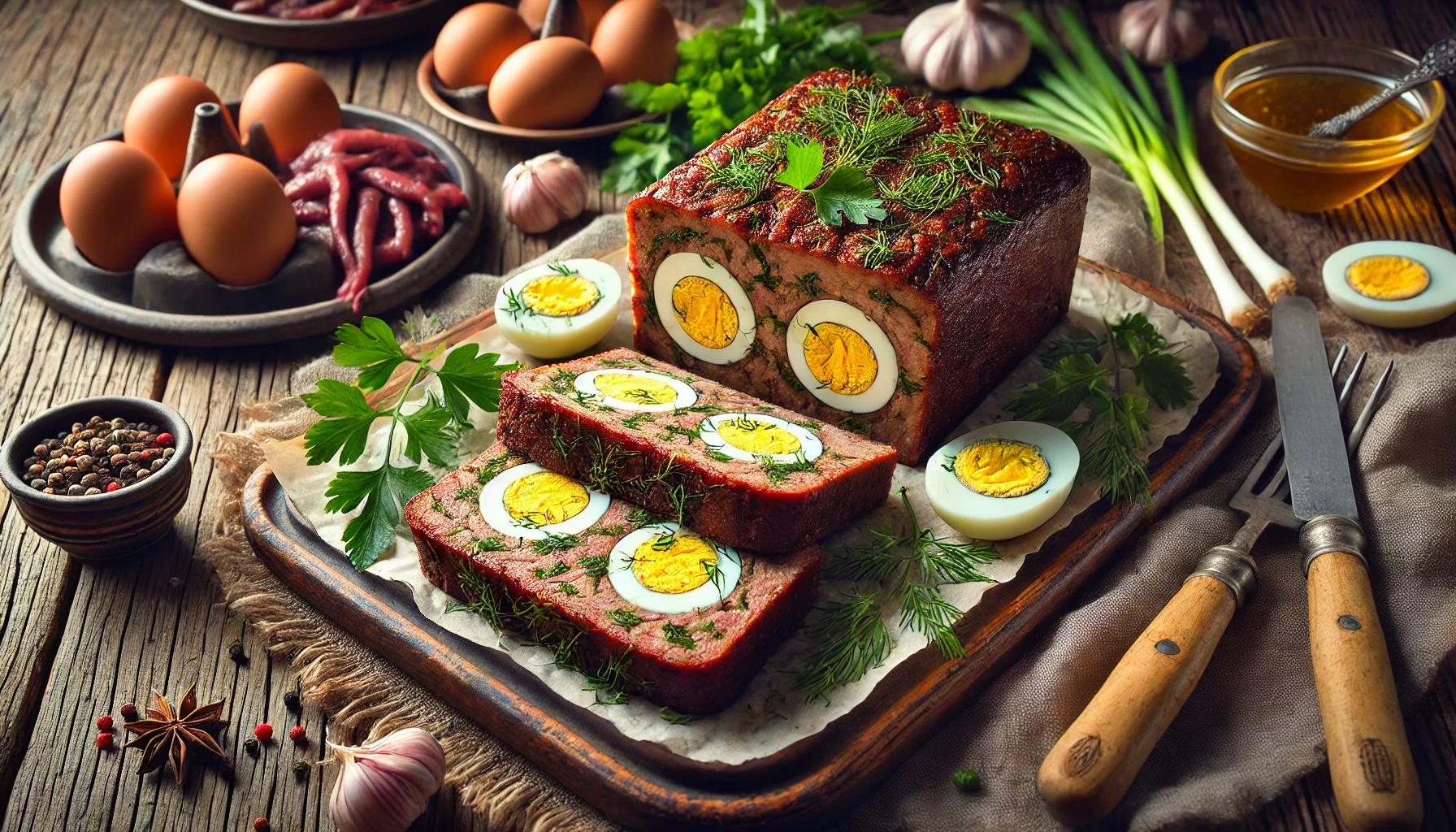 Drob de pui cu pipote si ficatei - Reteta traditionala