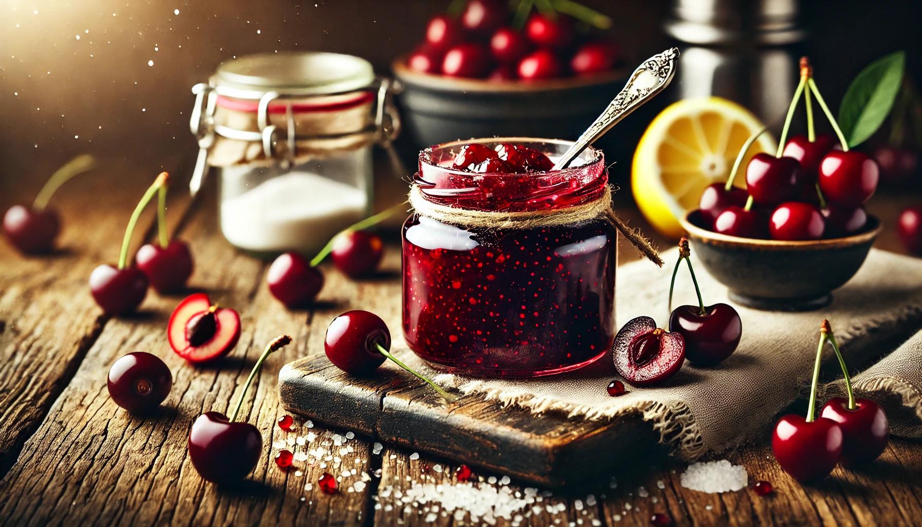Dulceata de cirese amare - Reteta traditionala