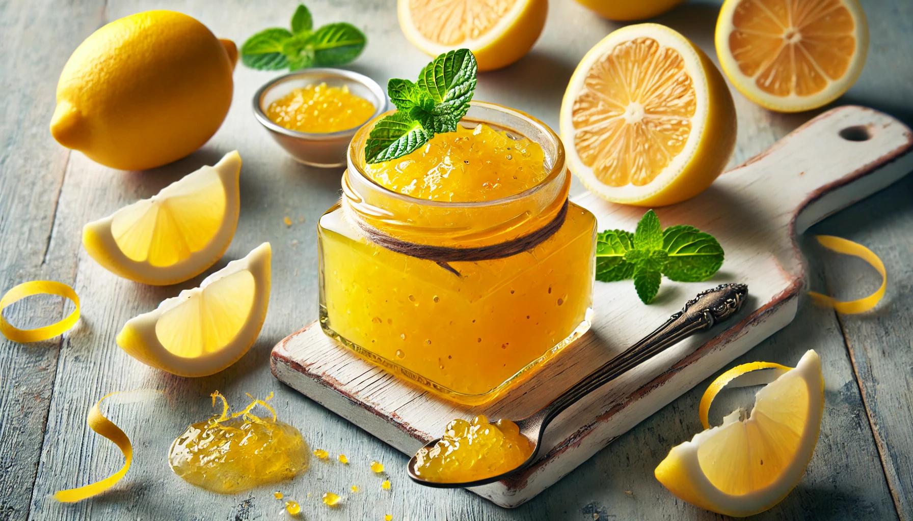 Dulceata de lamaie - reteta usoara si aromata