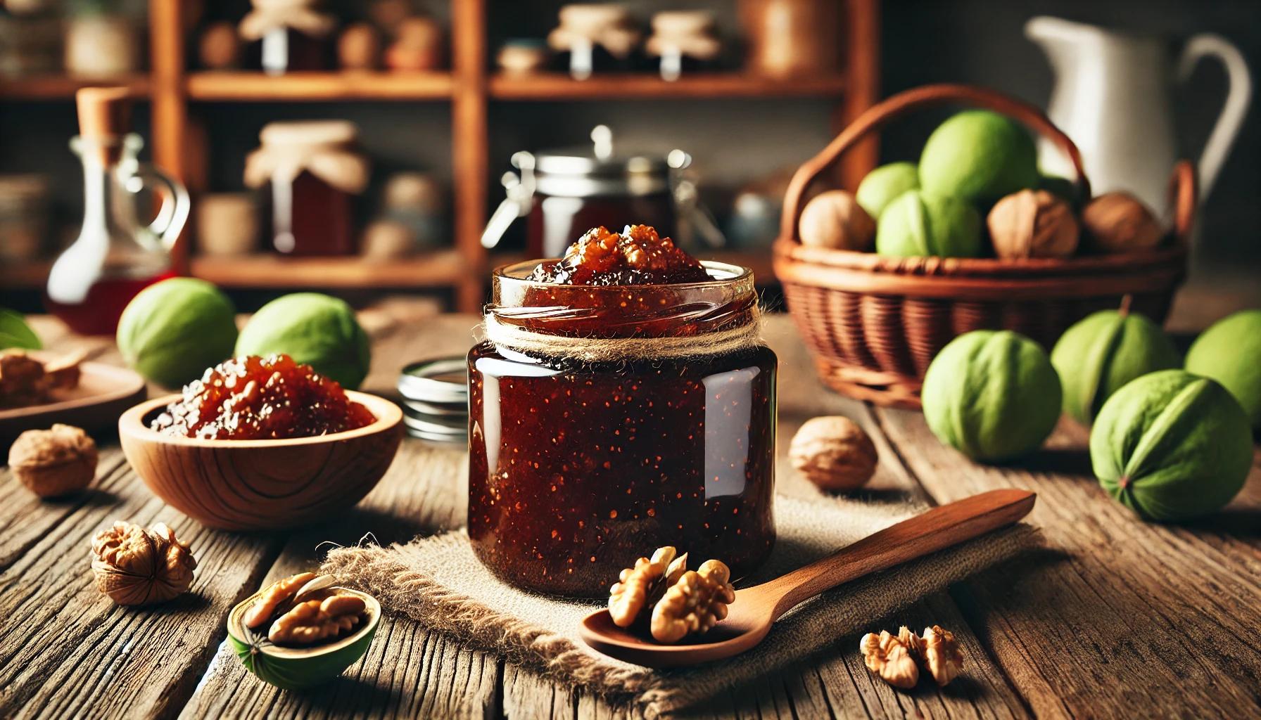 Dulceata de nuci verzi - Reteta clasica delicioasa