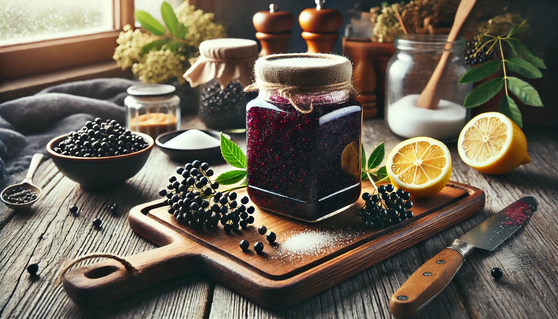 Dulceata din fructe de soc - Reteta de casa