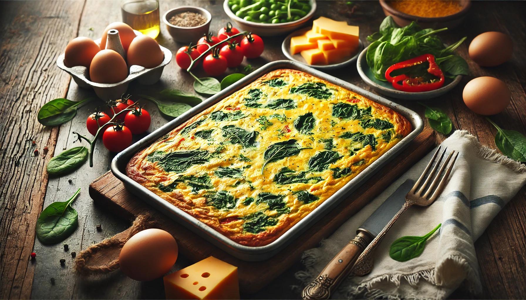 Frittata - omleta italieneasca pufoasa