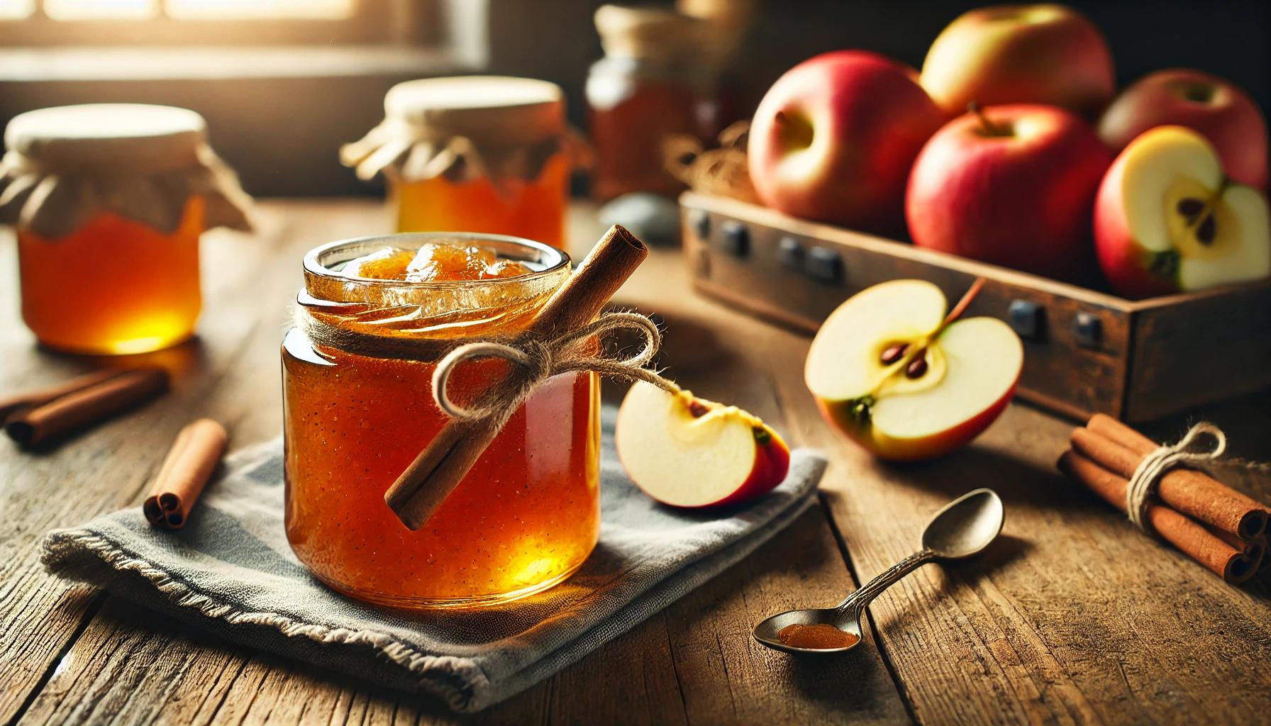 Gem de mere cu scortisoara - Reteta delicioasa