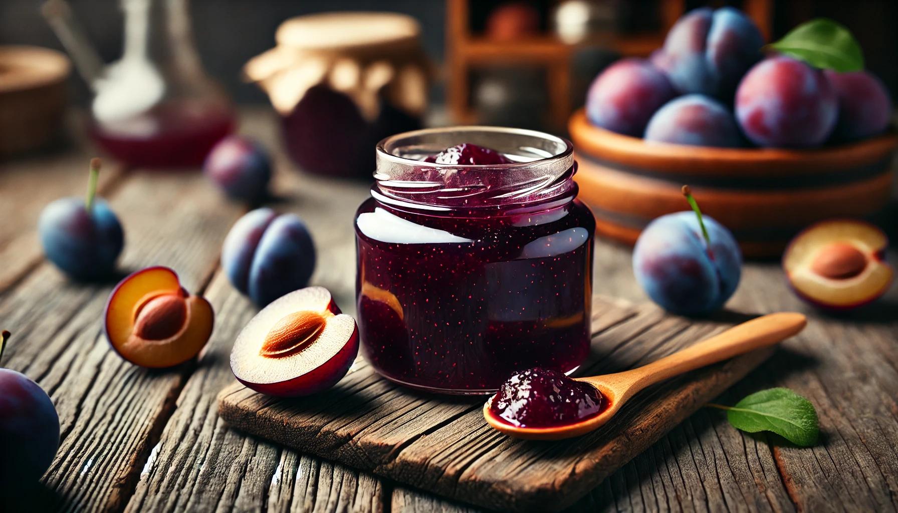 Gem de Prune Traditional Simplu