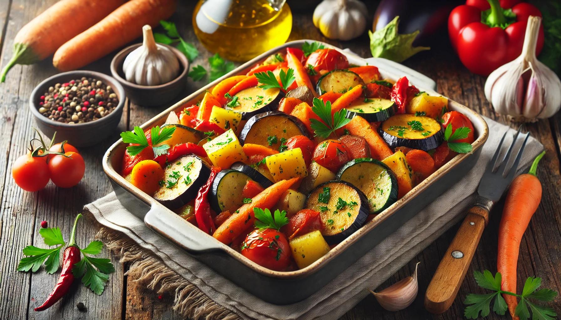 Ghiveci de legume la slow cooker
