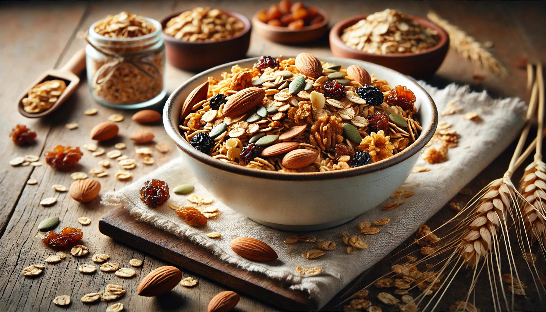 Granola de Casa - Mic Dejun Sanatos si Crocant