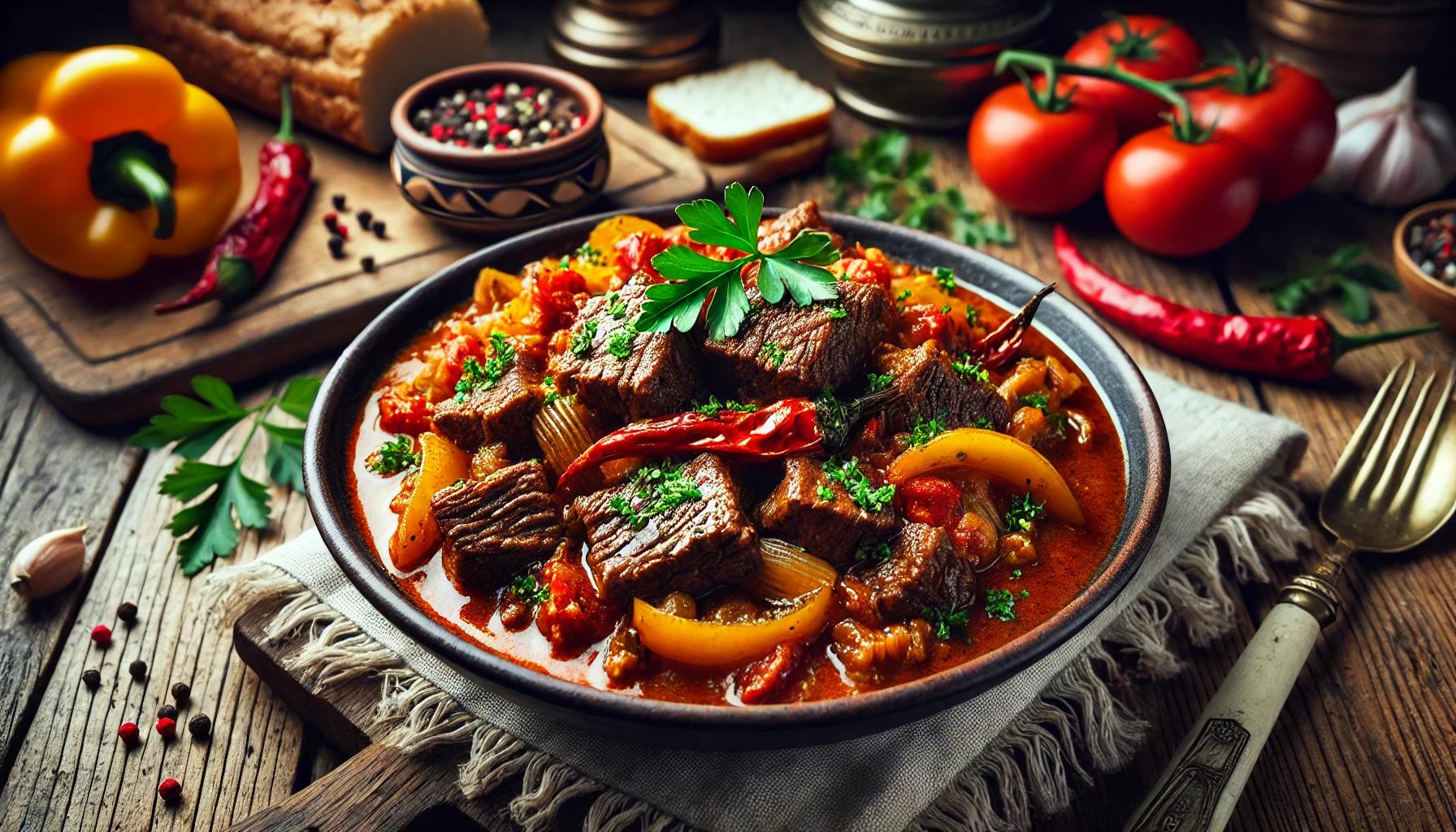 Gulas de vita ardelenesc - reteta traditionala