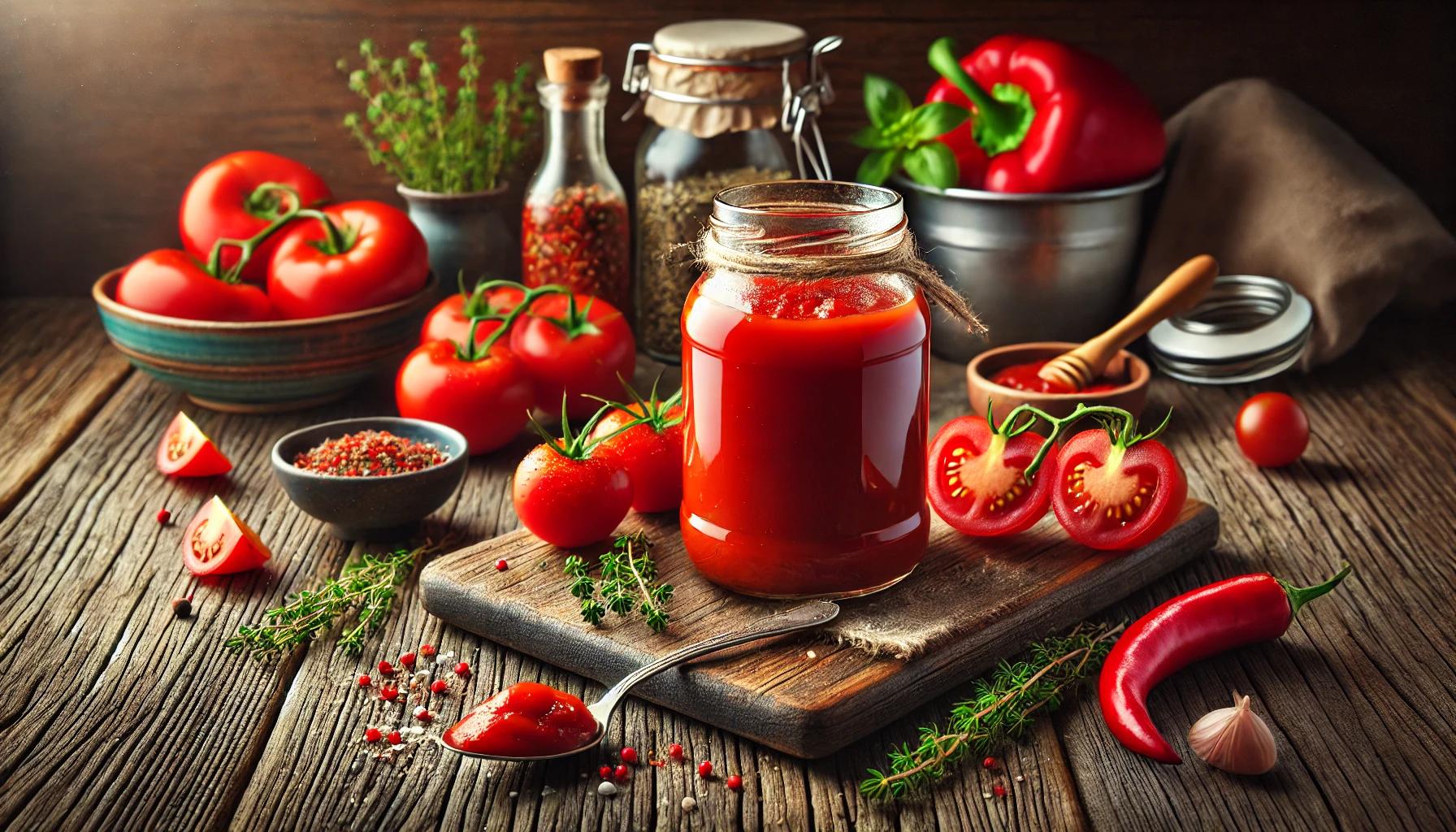 Ketchup de casa romanesc - Reteta simpla si gustoasa