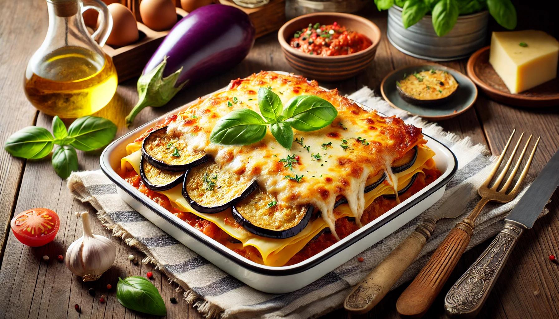 Lasagna cu vinete delicioasa