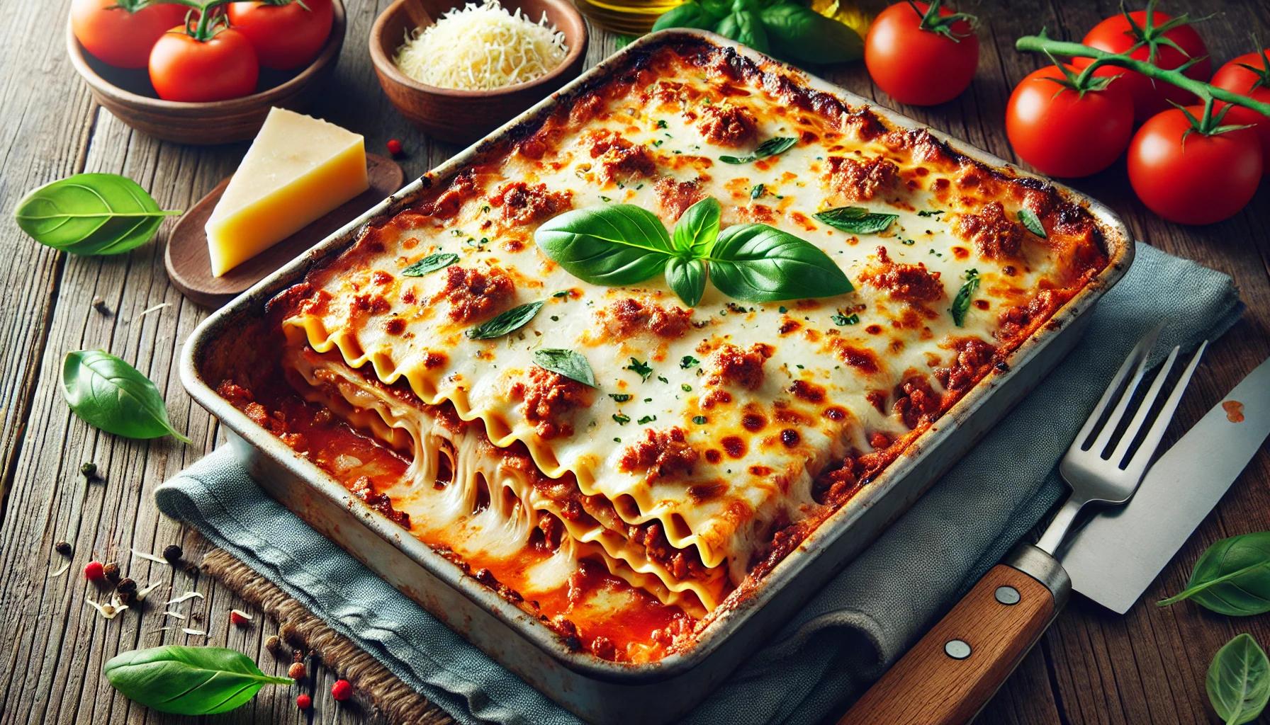 Lasagna - Rețetă Clasică și Savuroasă