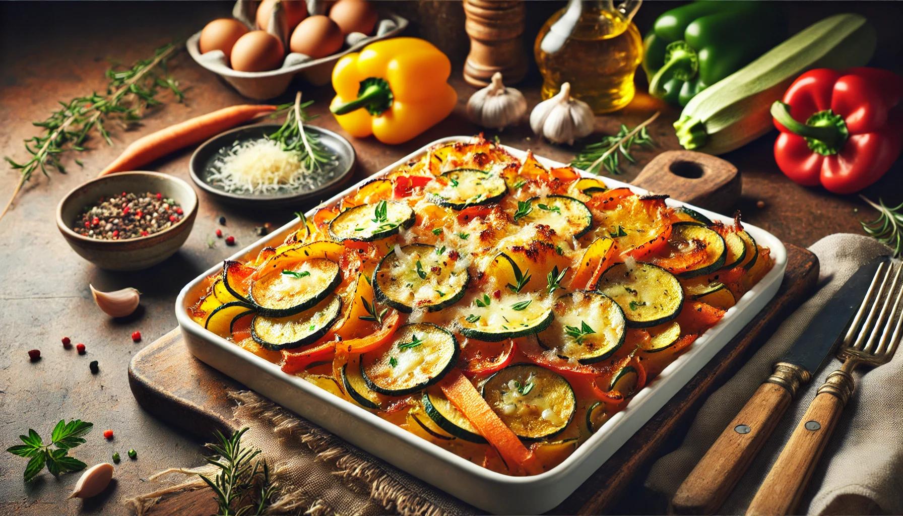 Legume gratinate la cuptor