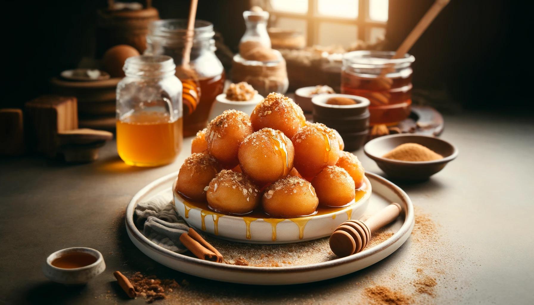 Loukoumades - Gogoși grecești delicioase