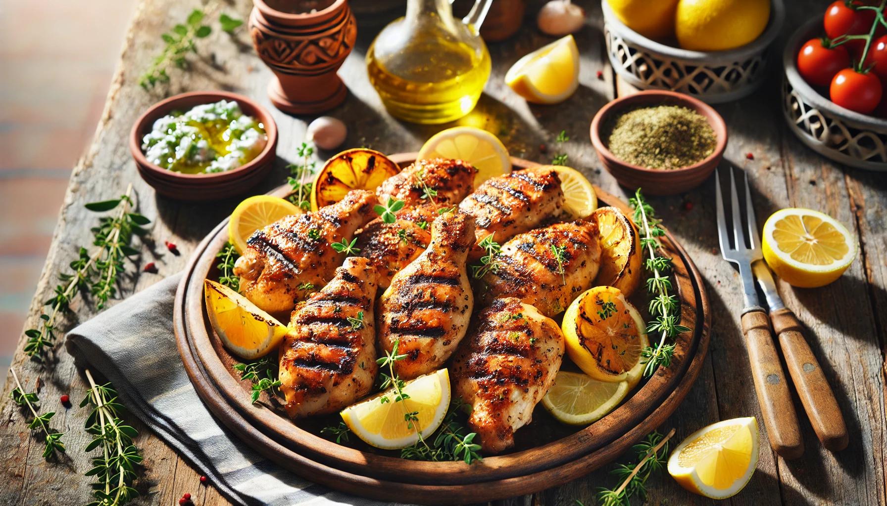Marinada Greceasca pentru Pui - Aroma Mediteraneana Autentica