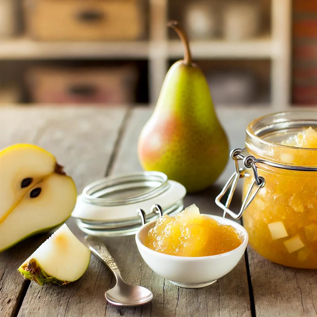 Miere de pere si ananas - reteta dulce si aromata