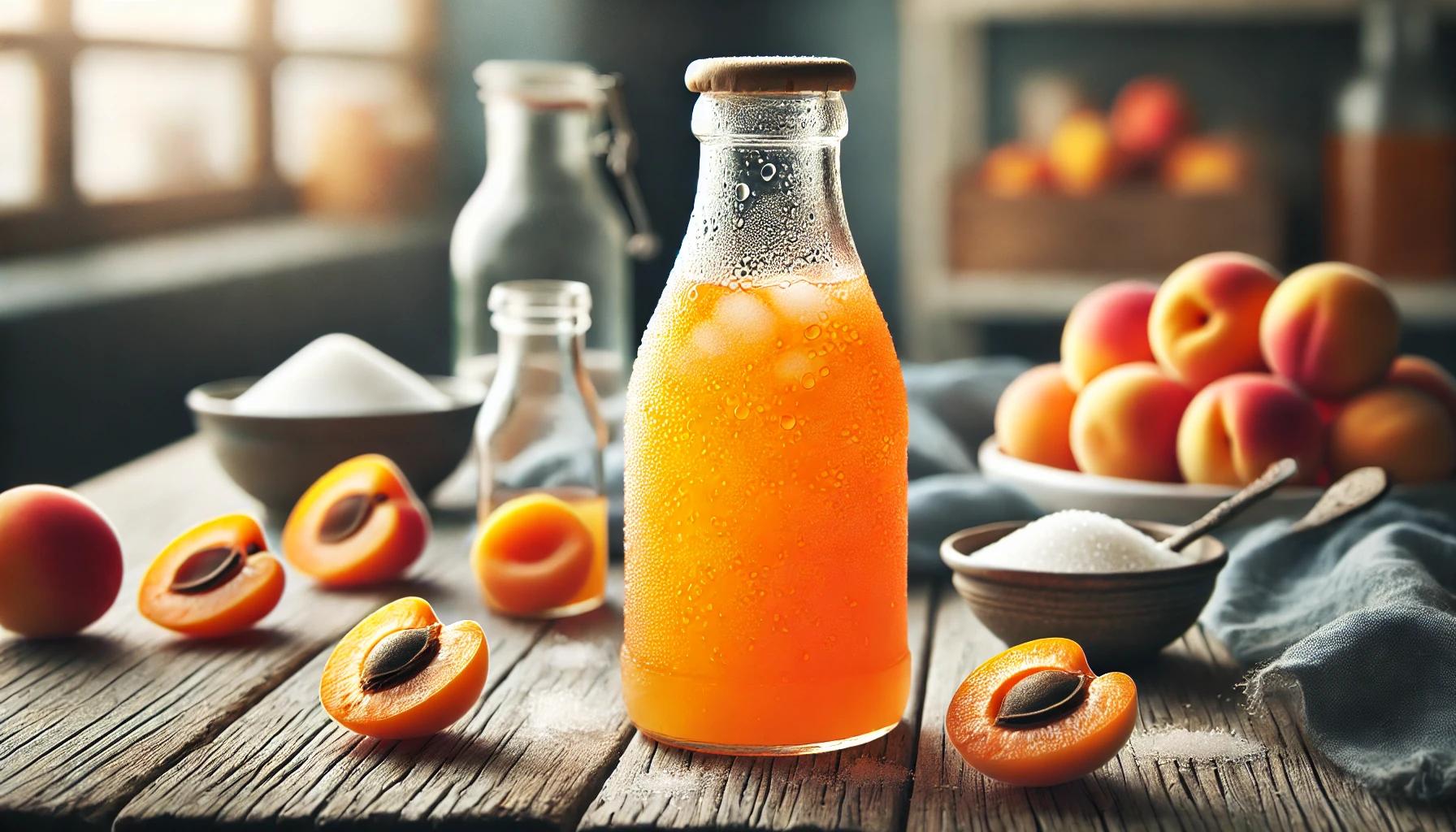 Nectar de caise facut in casa, fara conservanti