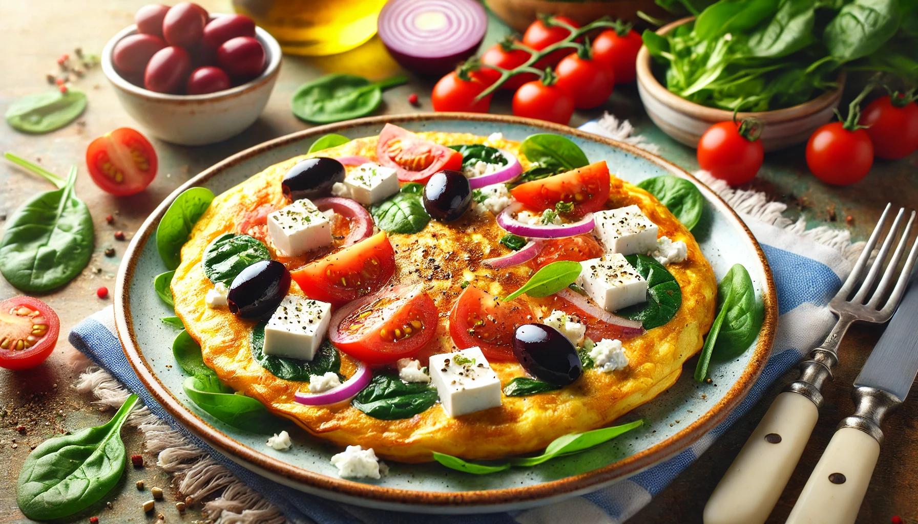 Omleta Greceasca Delicioasa