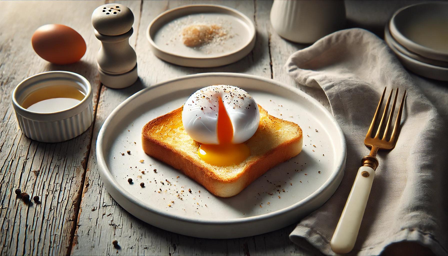 Oua posate la microunde - simplu si delicios