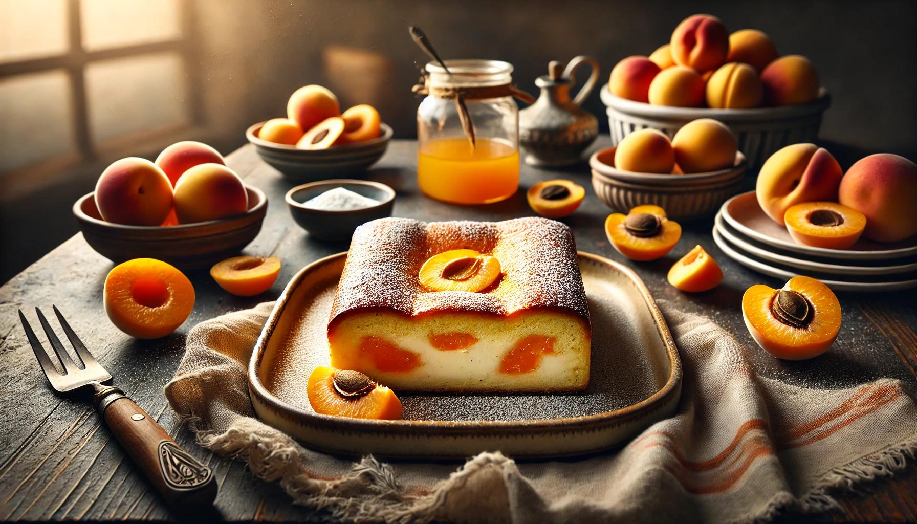 Pasca fara aluat cu gem de caise - Desert dulce pentru Paste