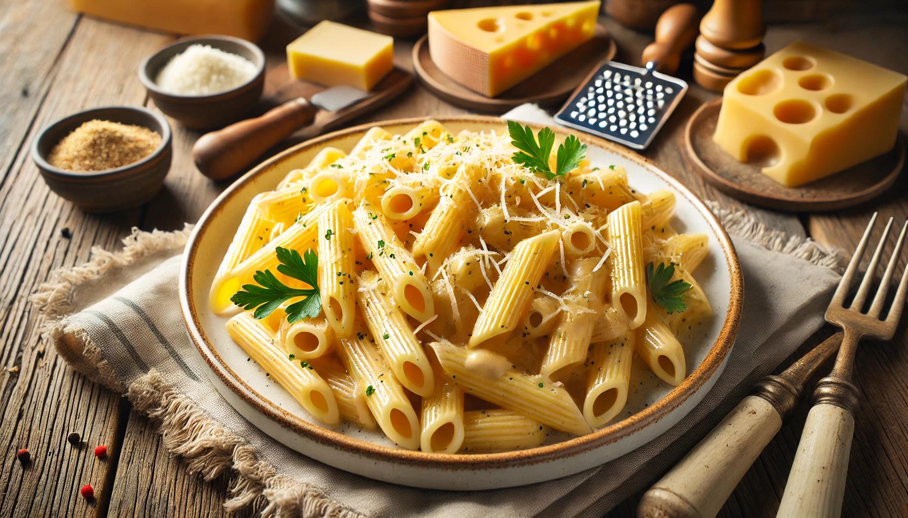Paste quatro formaggi - reteta traditionala italiana