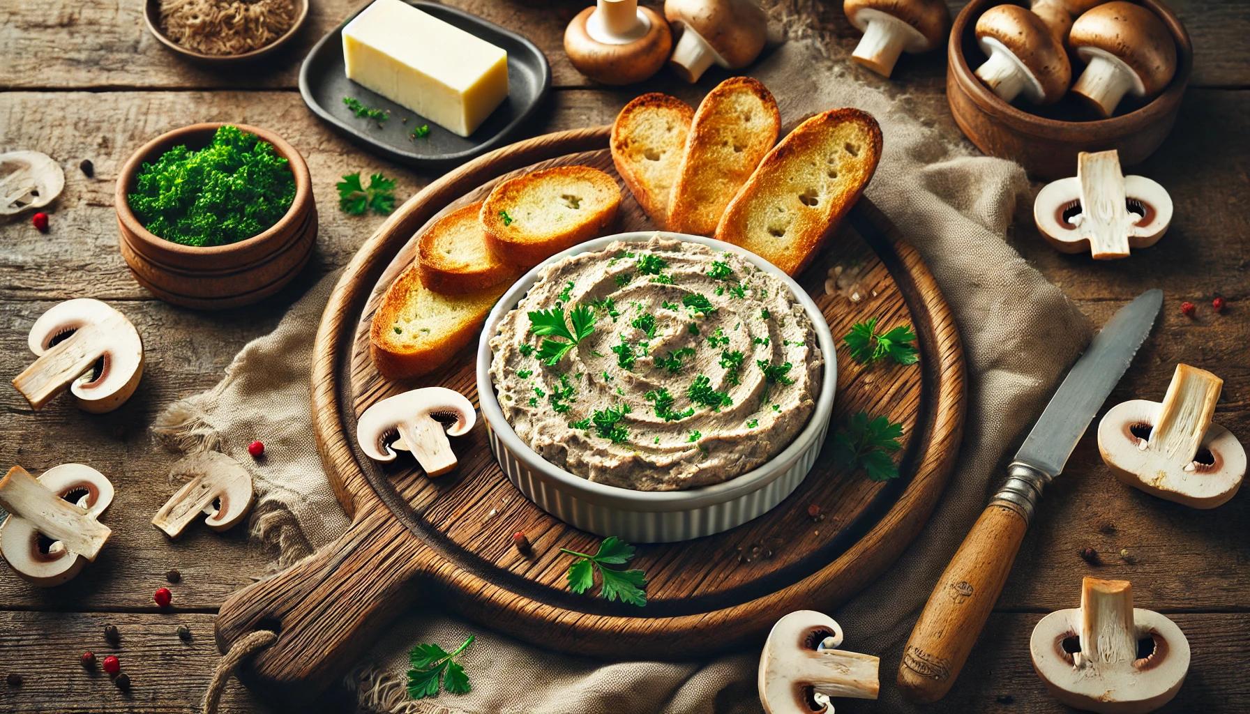 Pate de Pui cu Ciuperci