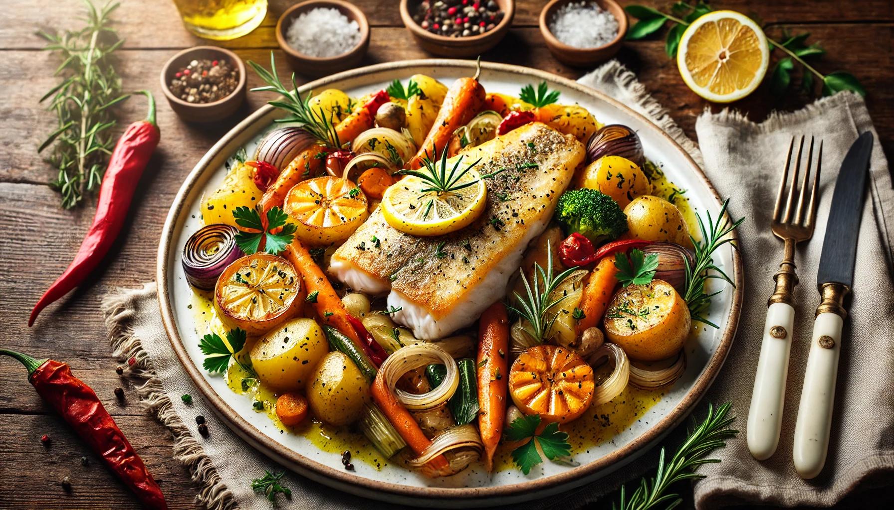 Peste cu Legume la Cuptor - Reteta Sanatoasa si Usor de Pregatit