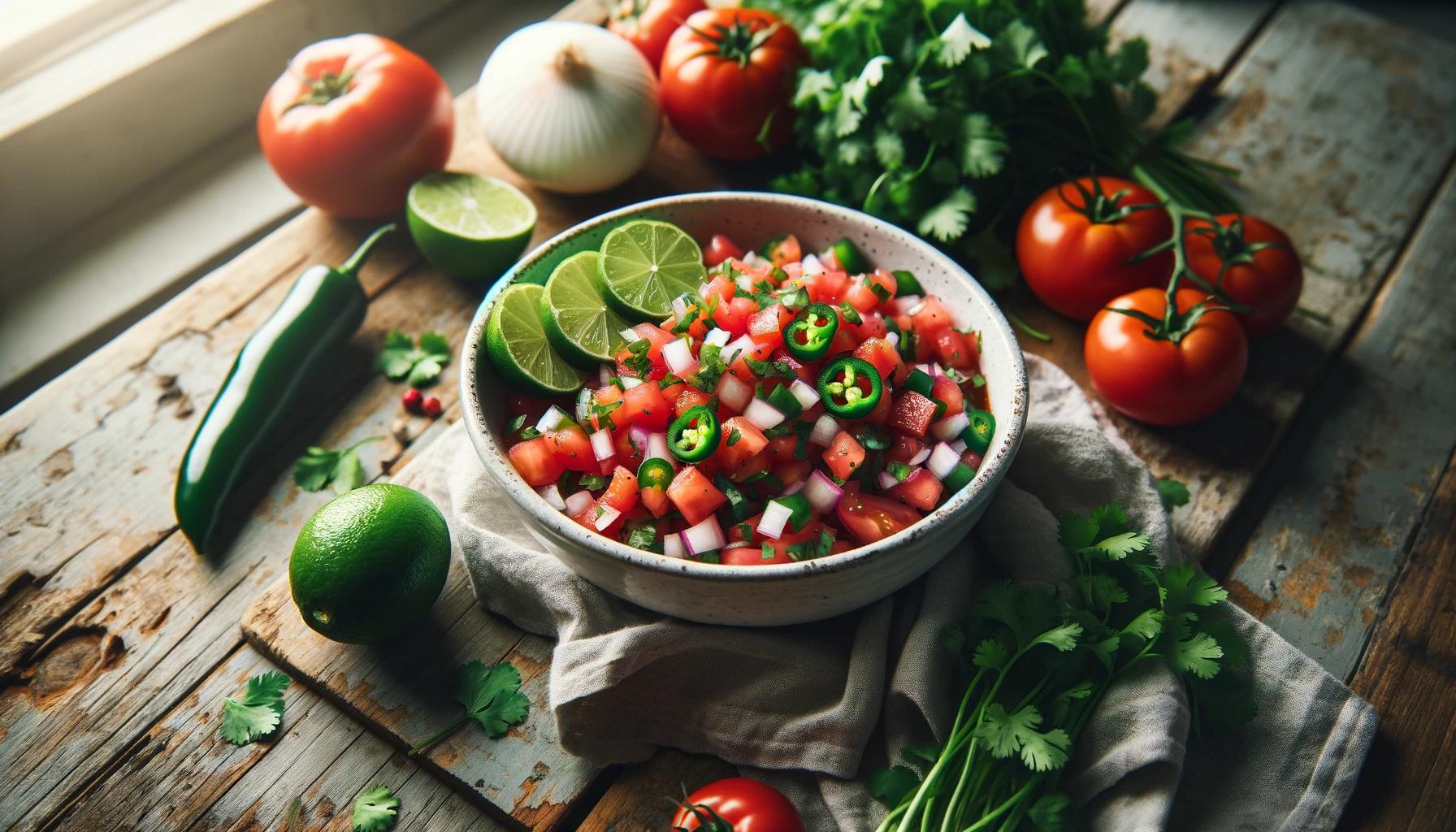 Pico de gallo - Reteta originala mexicana